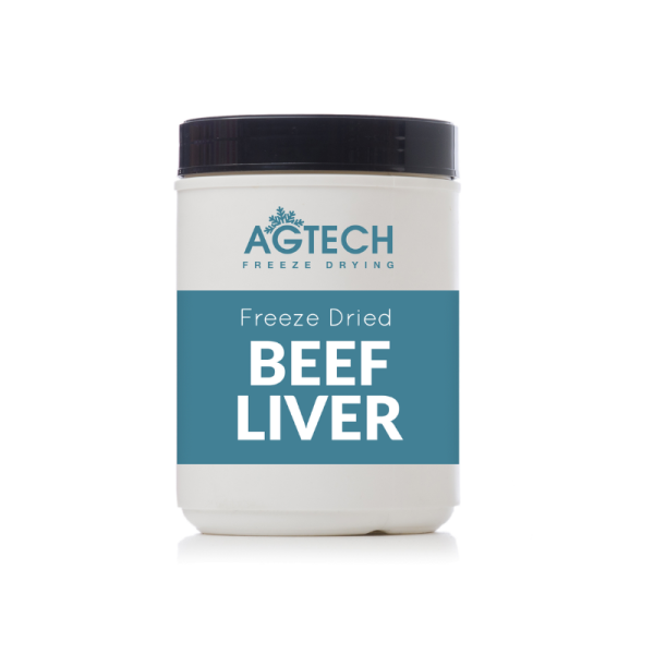 Organic freeze dried beef liver
