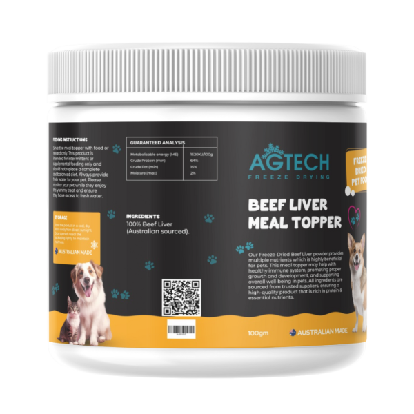 Australian Beef Liver Meal Topper [9 x 100g] - Image 2