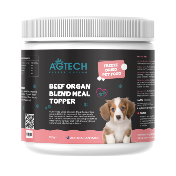 Australian Beef Organ Blend Meal Topper [9 x 100g]
