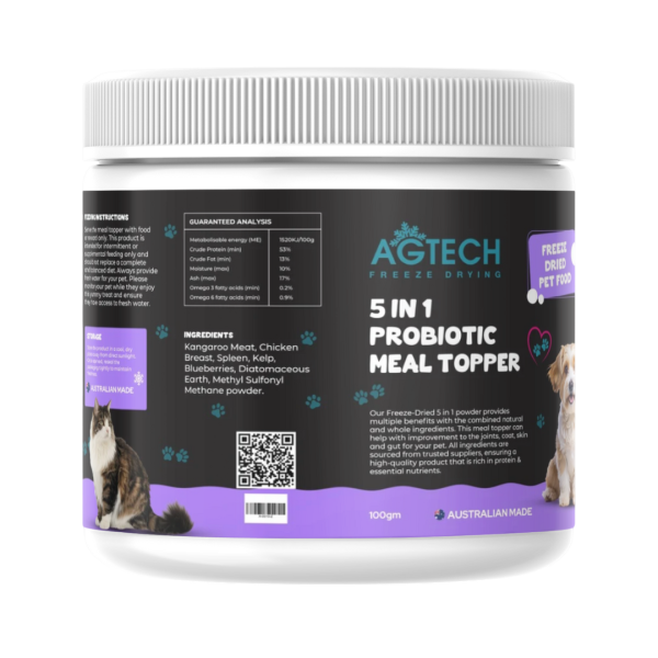5 in 1 Probiotic Meal Topper [9 x 100g] - Image 2