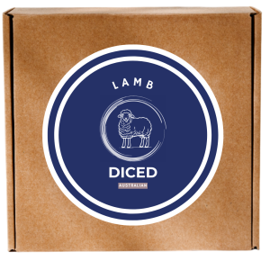 Australian Freeze Dried Diced Lamb - 8kg