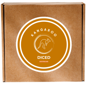 Australian Freeze Dried Diced Kangaroo - 8kg