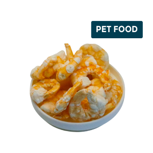 Freeze-Dried Australian Prawns (No Head, No Shell) For Pet Food and Treats – 1kg