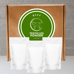 Freeze Dried Australian Beef Testicles Powder - [12 x 100g]
