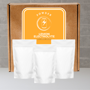 Lemon Electrolyte powder with Turmeric Curcumin  - [12 x 150g]
