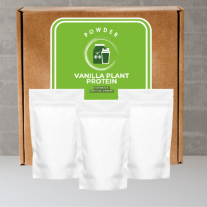 Organic Plant Protein Powder - Vanilla Flavour   - [5 x 525g]