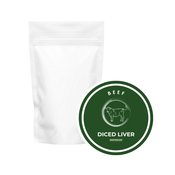 Freeze Dried Diced Australian Beef Liver – [12 x 50g]