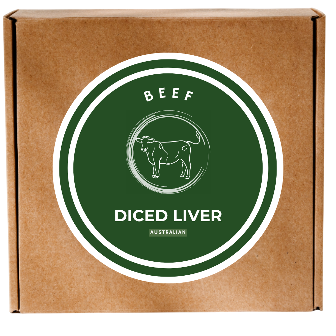 Certified Organic Australian Freeze Dried Diced Beef Liver - 5kg