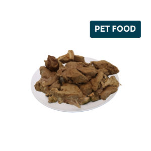 Freeze Dried Diced Australian Emu for Pet Food and Treats - 4kg