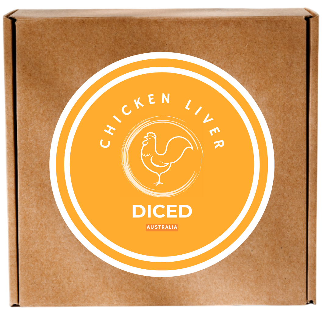 Freeze Dried Diced Chicken Liver for Pet Food and Treats - 9kg